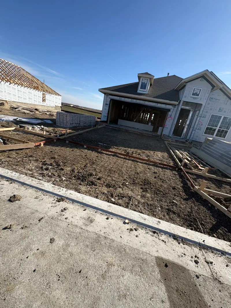 Creedmoor Cement Driveway Upgrade