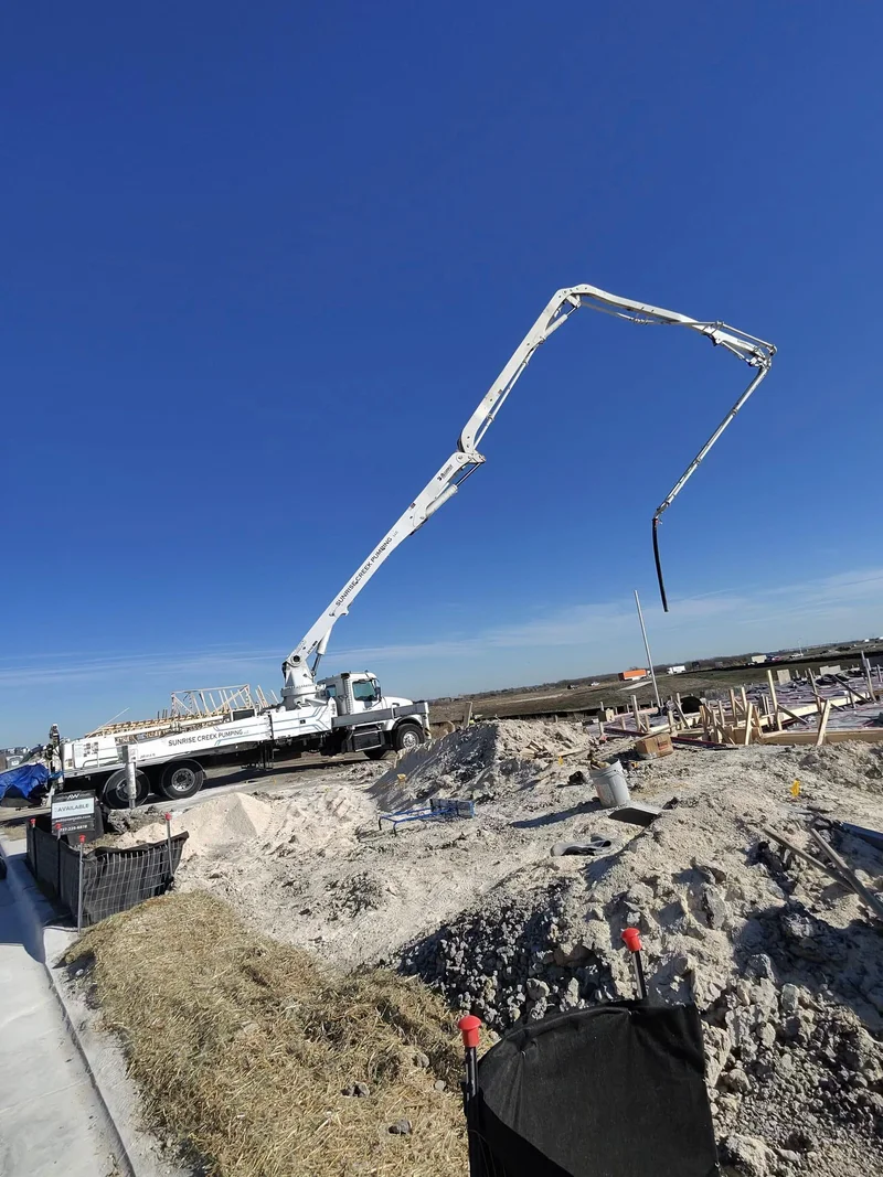 Residential Foundation Pour