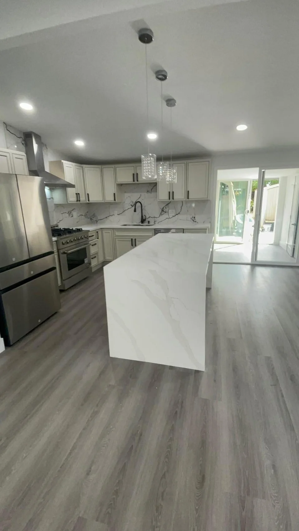 Completed kitchen remodel
