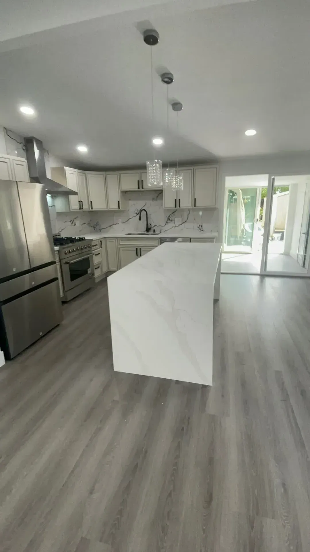 Completed kitchen remodel
