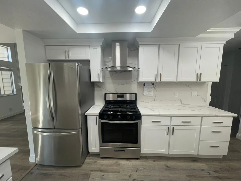 New kitchen cabinetry