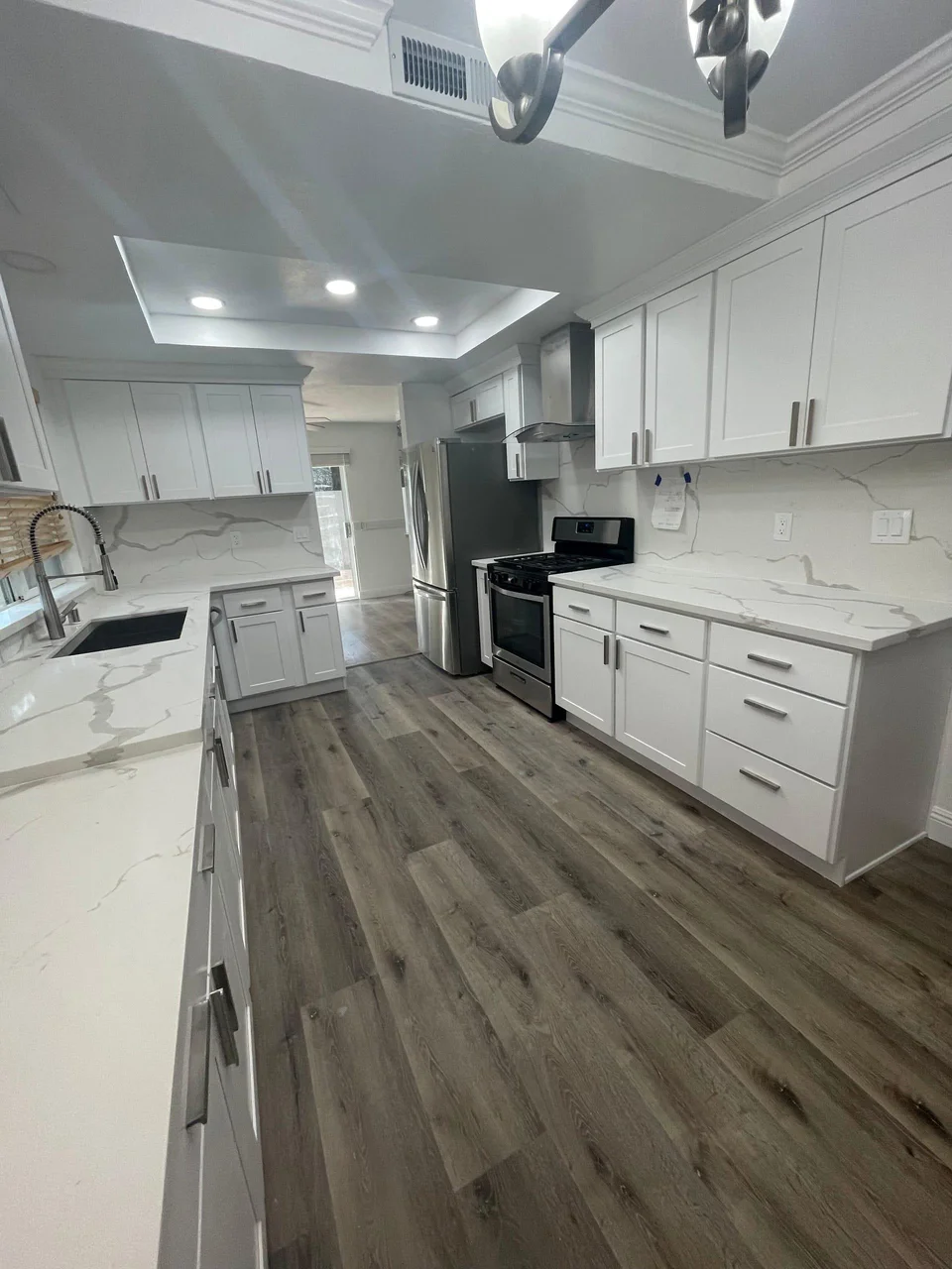 Completed kitchen renovation