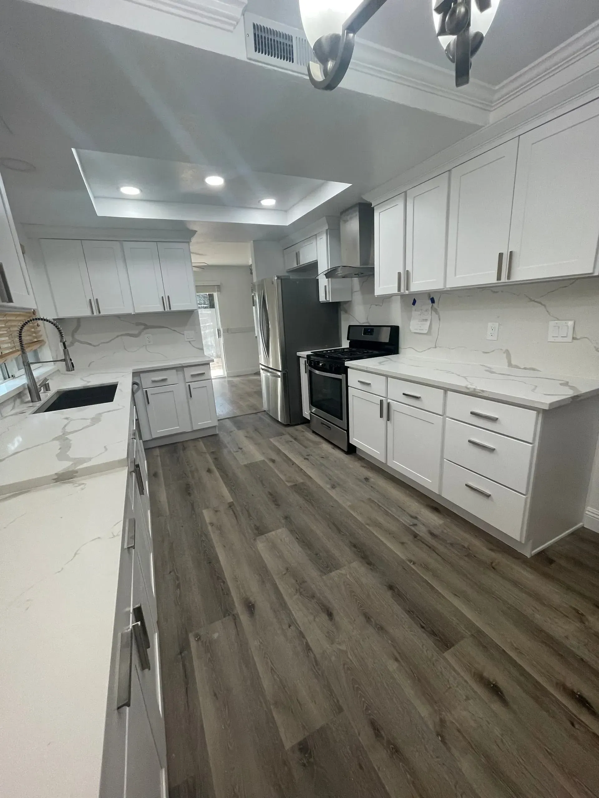 Completed kitchen renovation