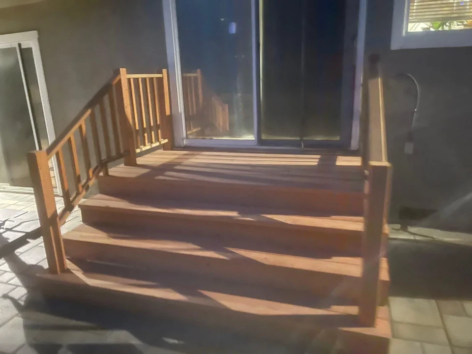 Deck framing and foundation